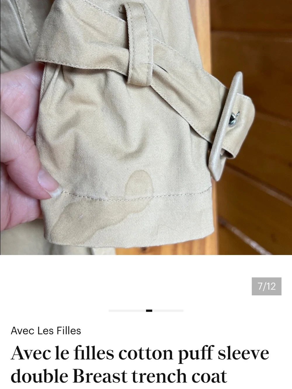 Avec les filles trench coat